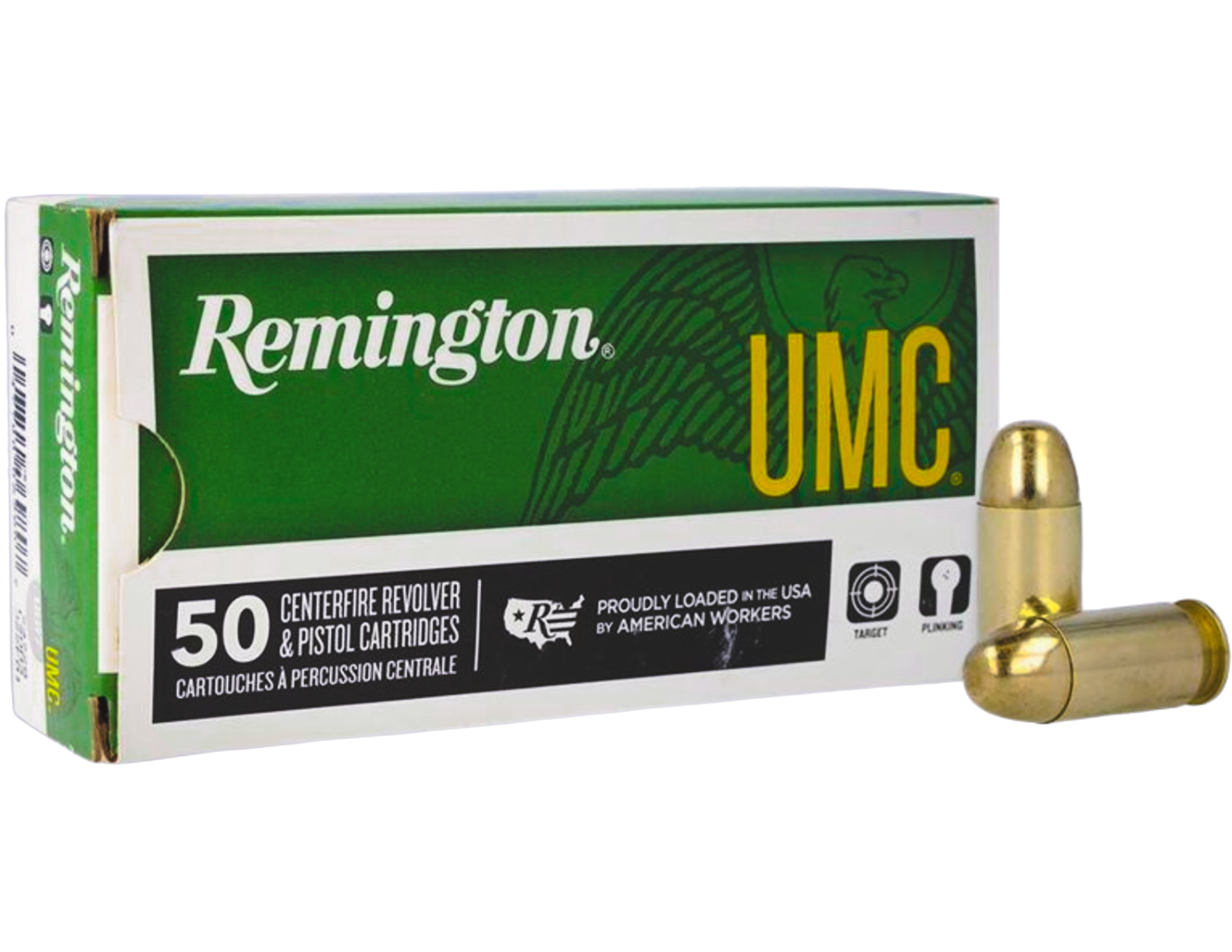 Remington UMC 45 Auto/ACP 230gr MC Pistol Ammunition, 50 Round Box - L45AP4 - Remington