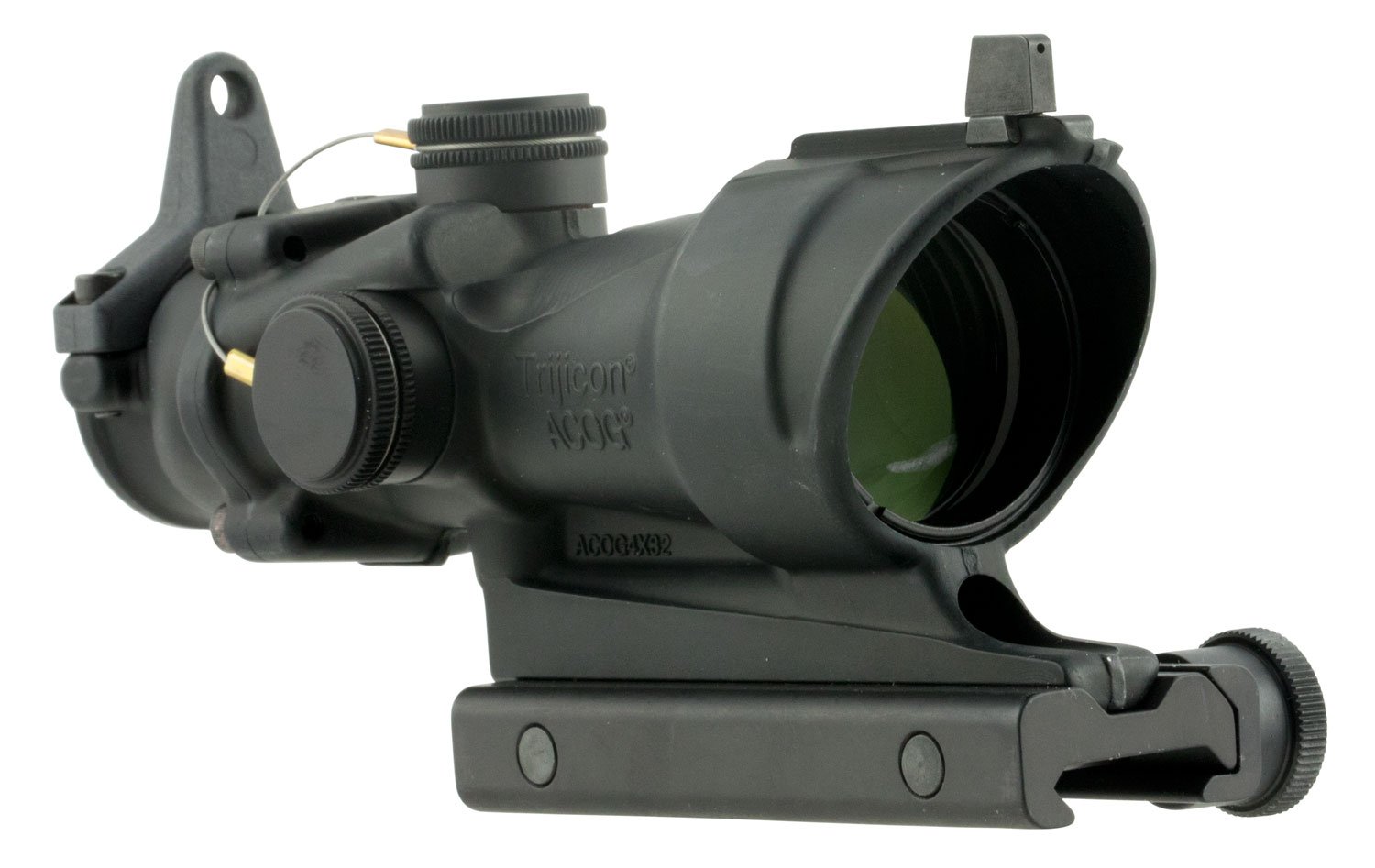 Trijicon ACOG Forged Aluminum Rifle Scope w/ Amber Center Illumination, 4x - TA01NSN - Trijicon