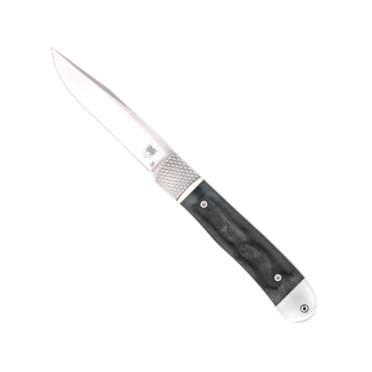 Cobra TEC Knives LLC Trapper Hidden Release Folding Knife Drop Point, Black - Cobratec Knives Llc