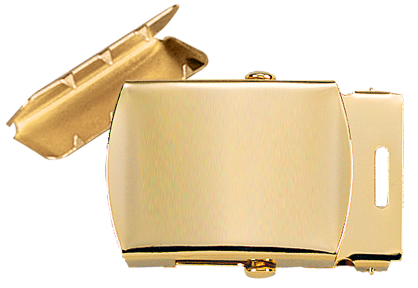 Rothco Rothco G.I. Type Web Belt Buckle And Tip Pack - Brass