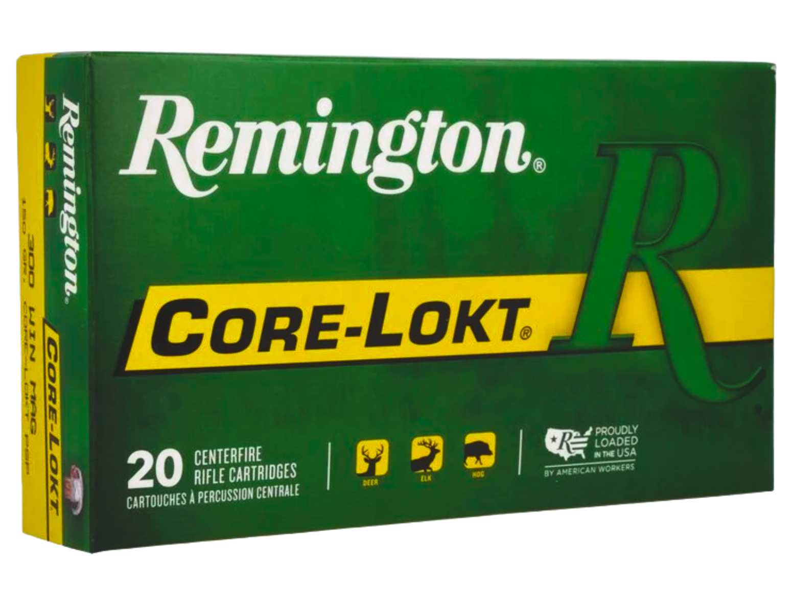 Remington Core-Lokt 150gr PSP 300 Win Mag Ammunition, 20rds - 29495 - Remington