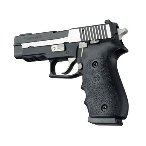 Hogue Hogue Rubber Grips for Sig Sauer P220 with Finger Grooves Black 20000