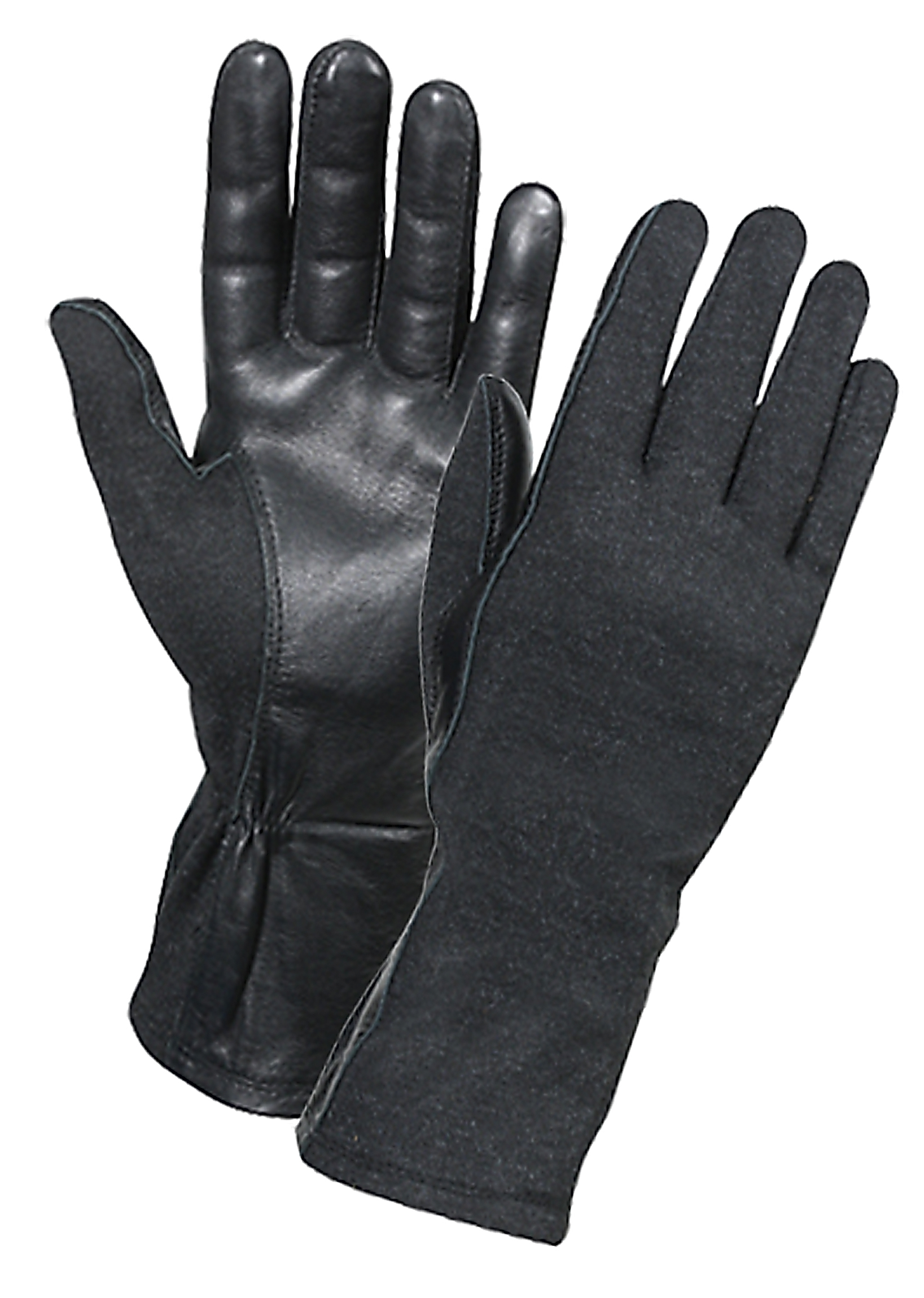 Rothco Rothco G.I. Type Flame Heat Resistant Flight Gloves - Black, 7