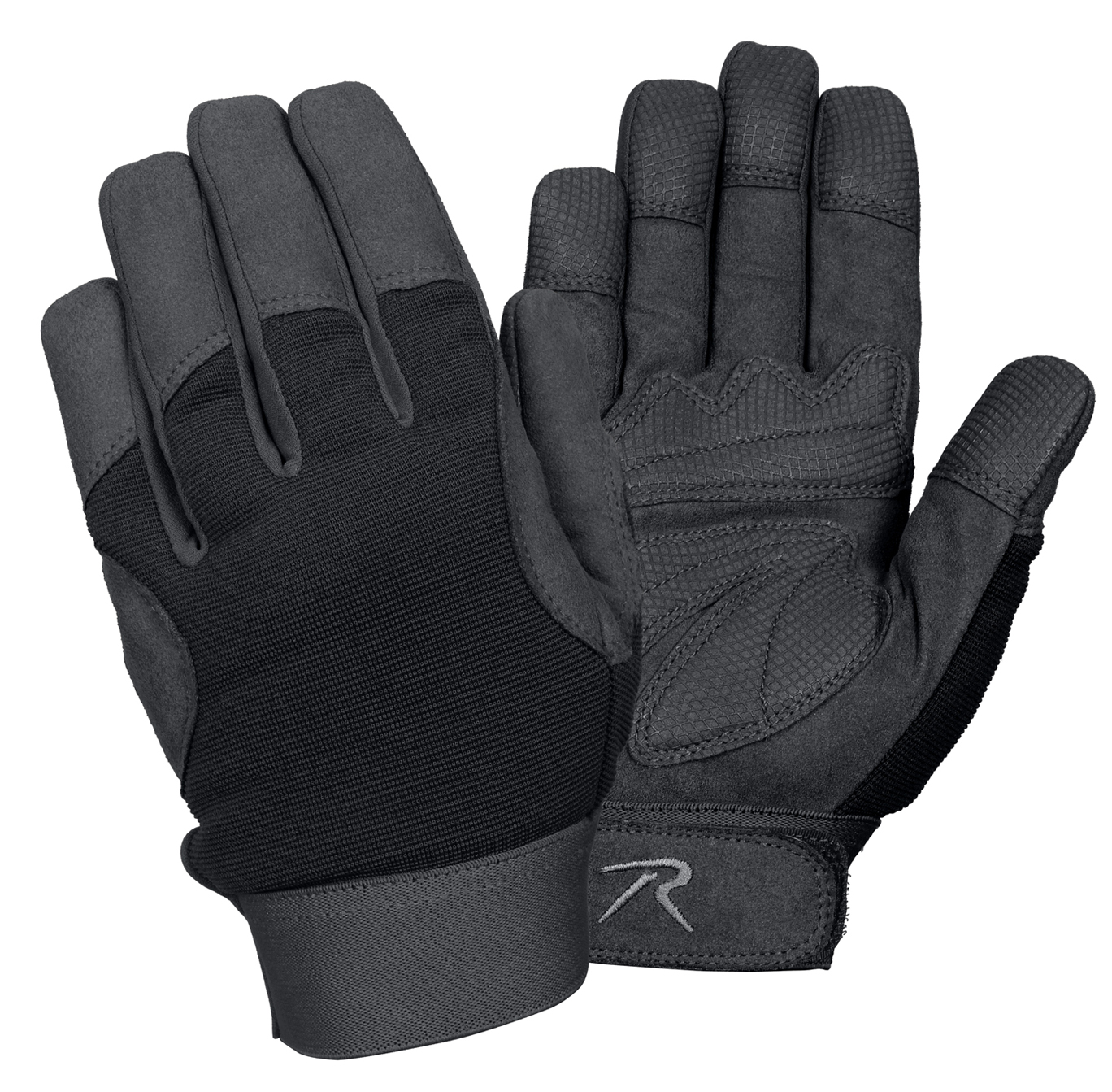 Rothco Rothco Mechanics Gloves - Black, Medium