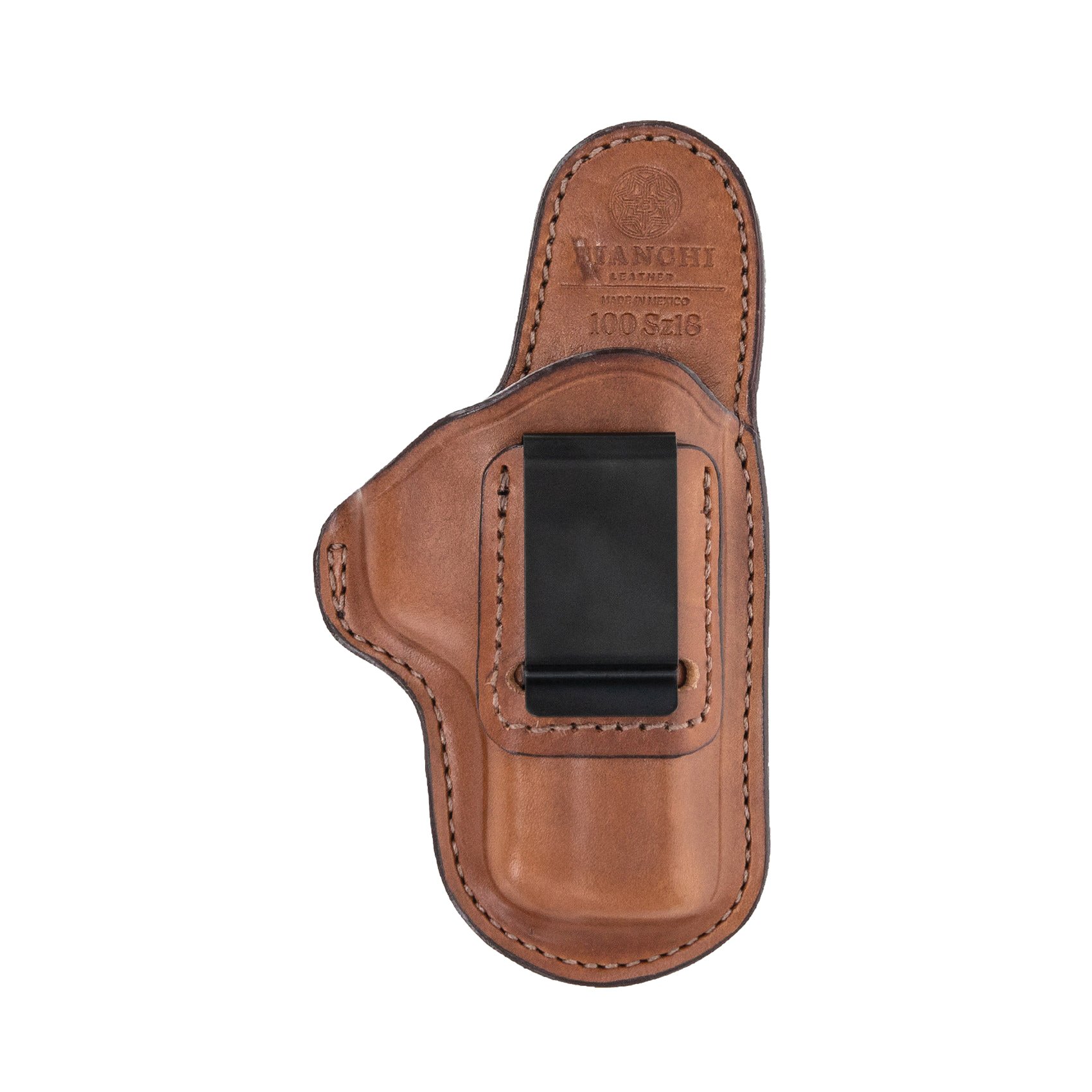 Bianchi 100 Professional Springfield 1911 Leather IWB Holster Right 08, Tan - 19224 - Bianchi