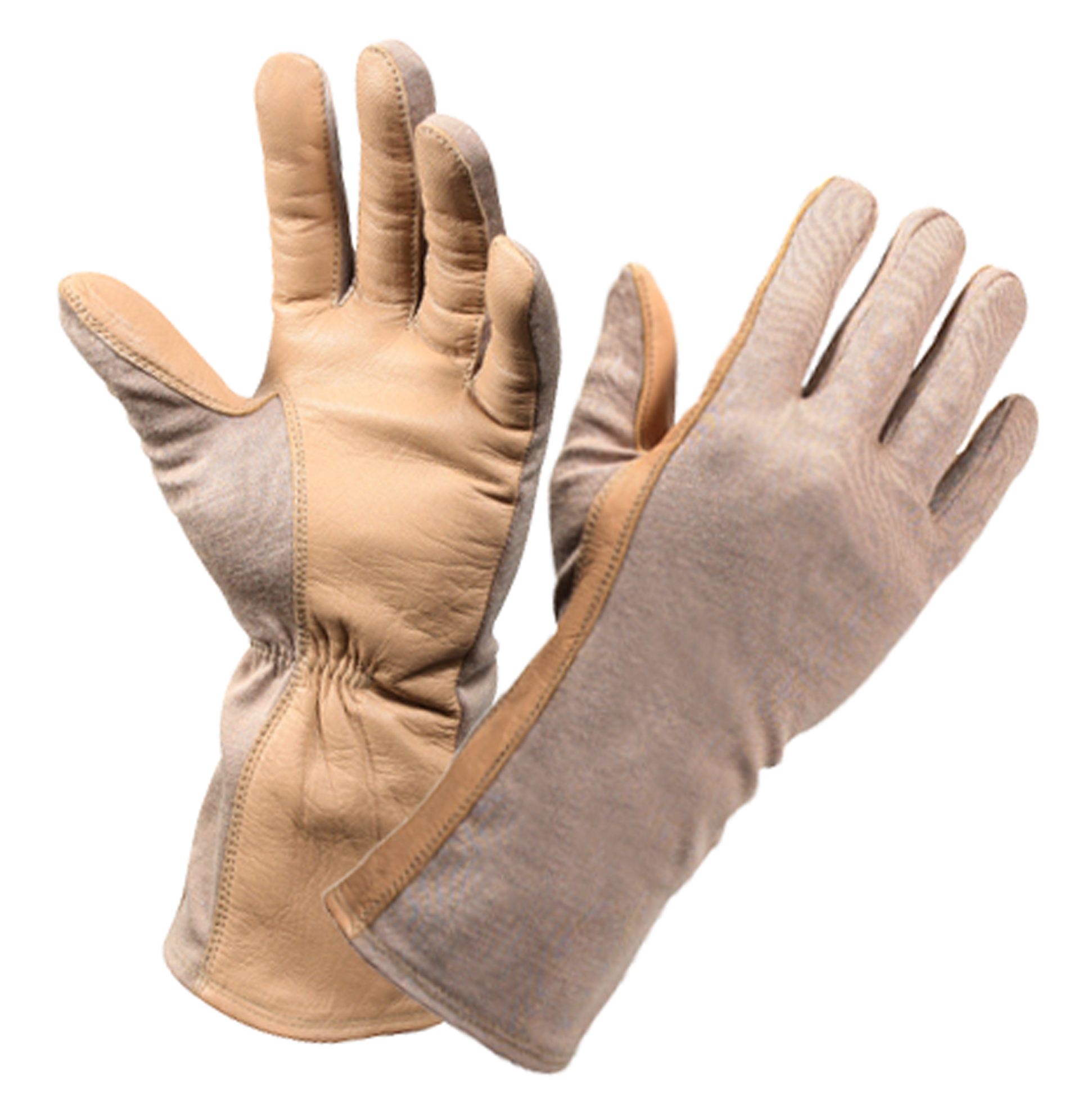 Rothco Rothco G.I. Type Flame Heat Resistant Flight Gloves - Desert Sand, 11