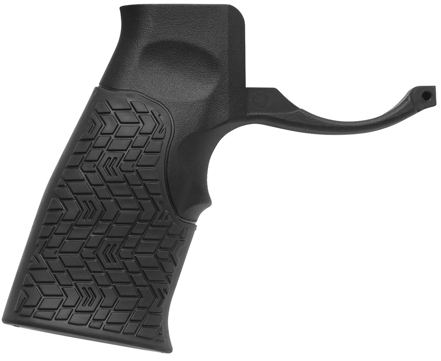Daniel Defense Pistol Grip, Black w/ Trigger Guard - 21-071-05177-006 - Daniel Defense