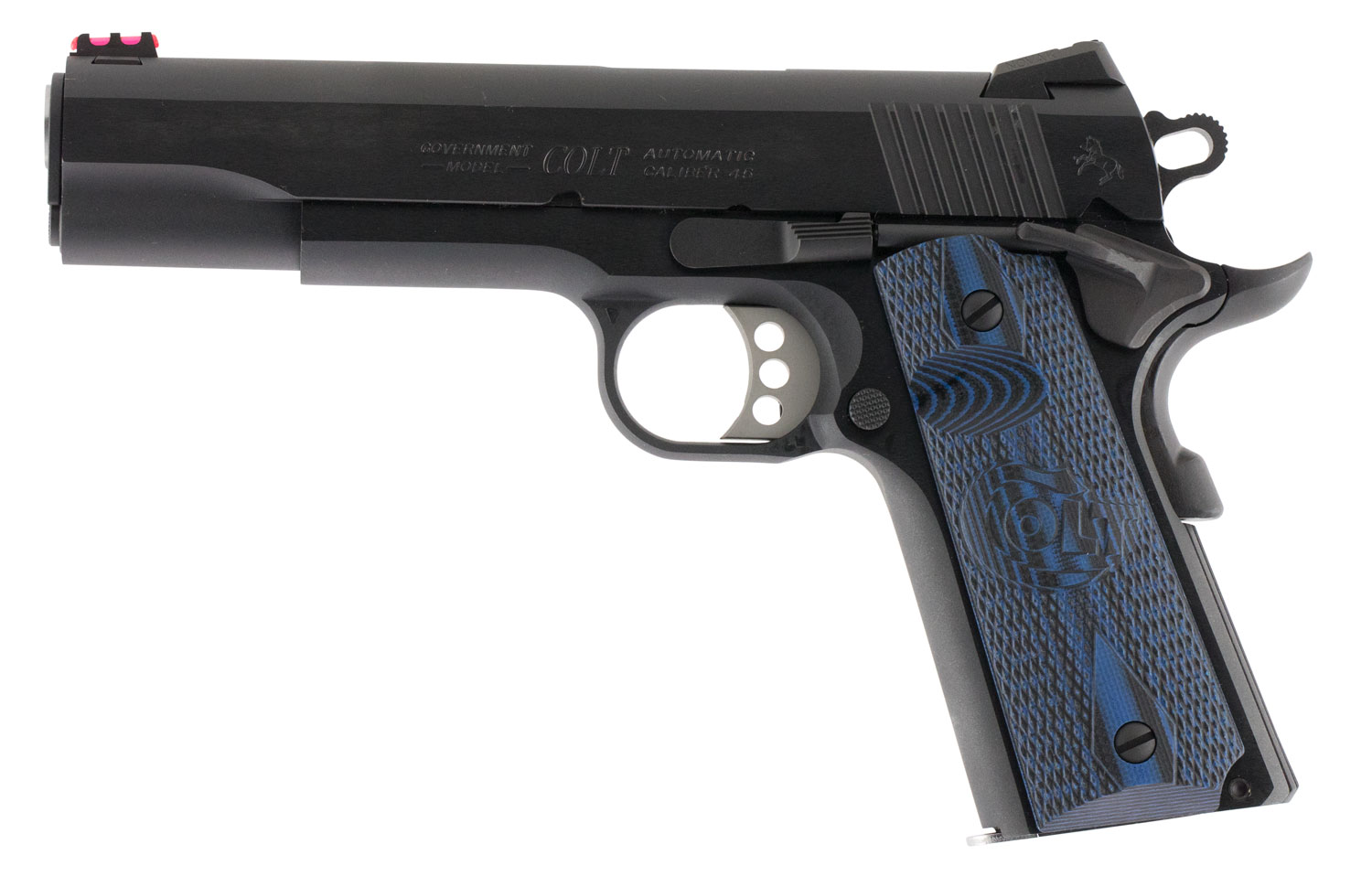 Colt 1911 Government Competition Series 70 .45 ACP Pistol, Blue - O1970CCS - Colt