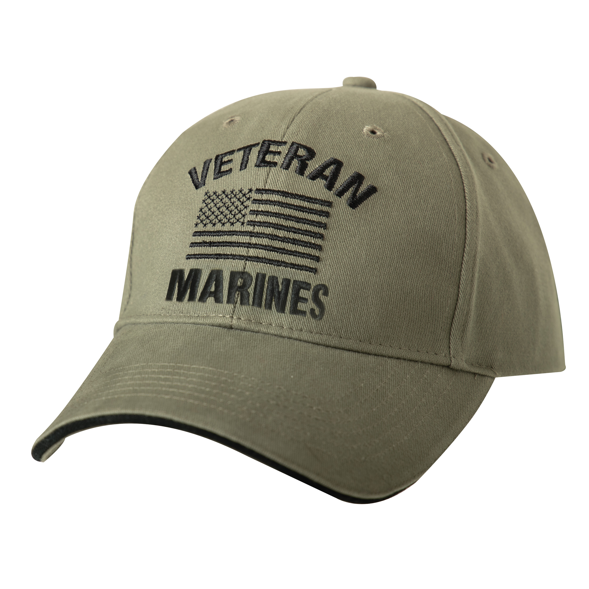 Rothco Rothco Vintage Veteran Low Profile Cap - Emblem Marines