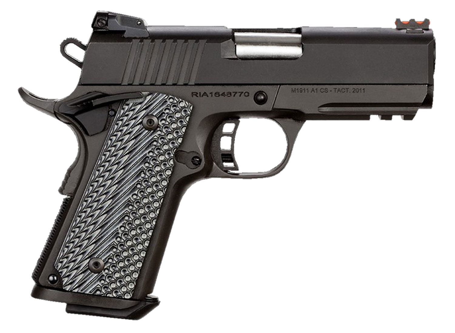 Rock Island TAC Ultra CS 45 ACP 7 Round Pistol, Parkerized - 51470 - Rock Island