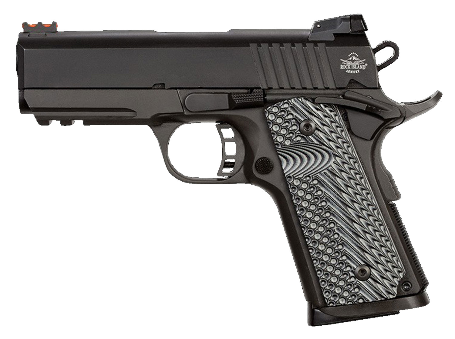 Rock Island TAC Ultra CS 9mm 8 Round Pistol, Parkerized - 51700 - Rock Island