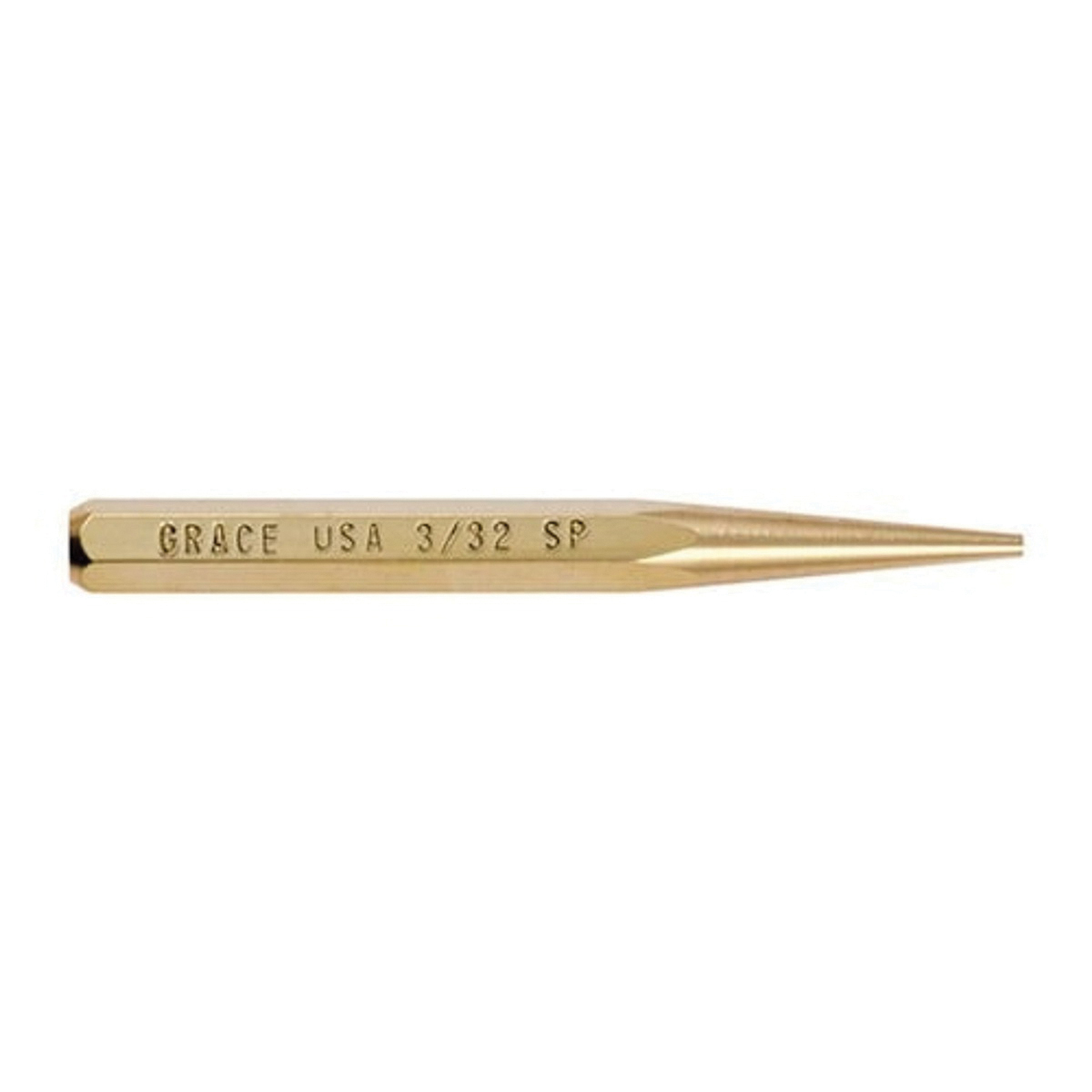 Grace USA 3/32" Brass Starter Punch