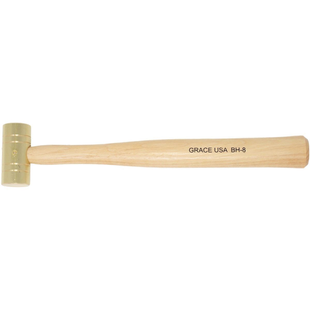 Grace USA 8 oz Head Hammer, Brass - Grace Usa
