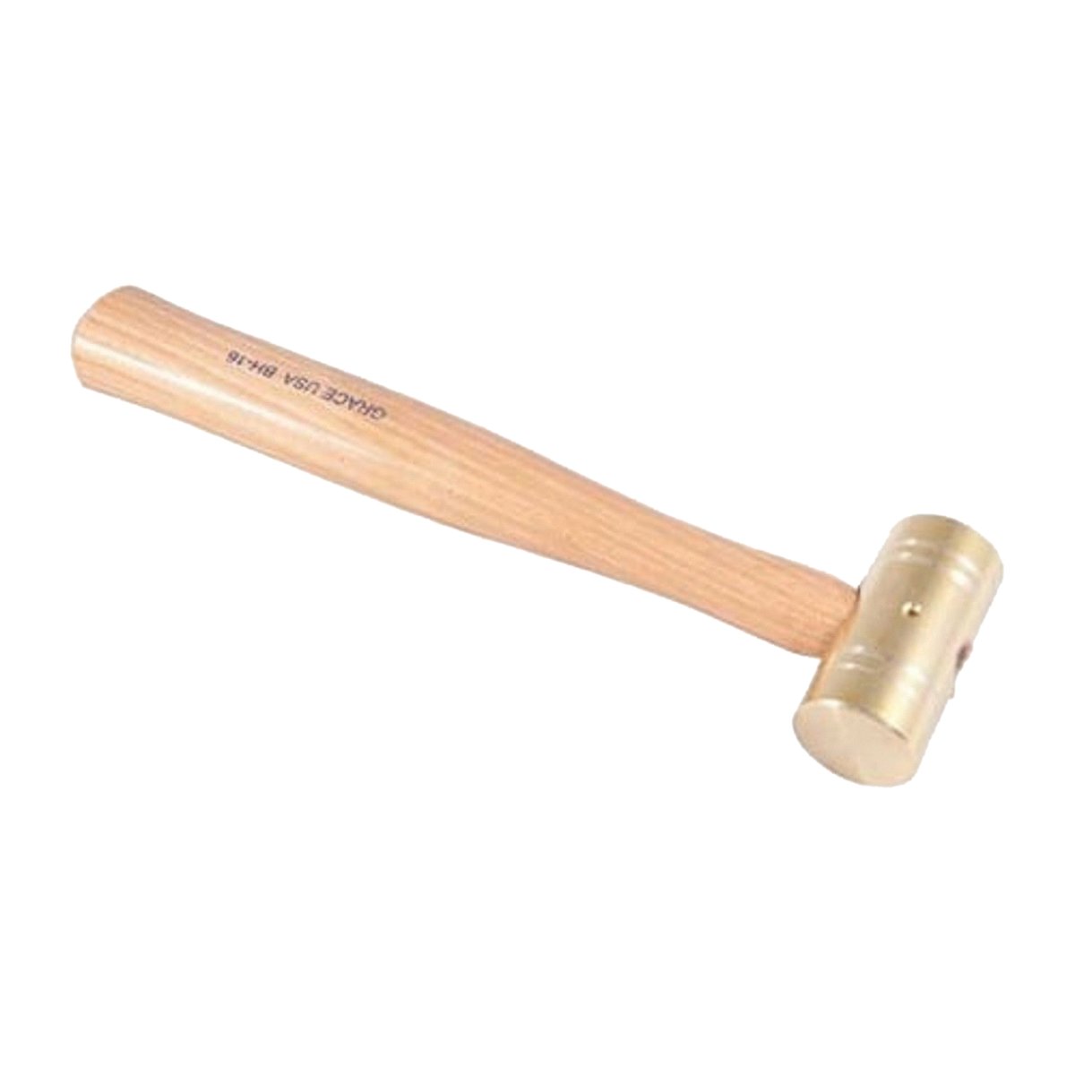 Grace USA 16 oz Head Hammer, Brass - Grace Usa