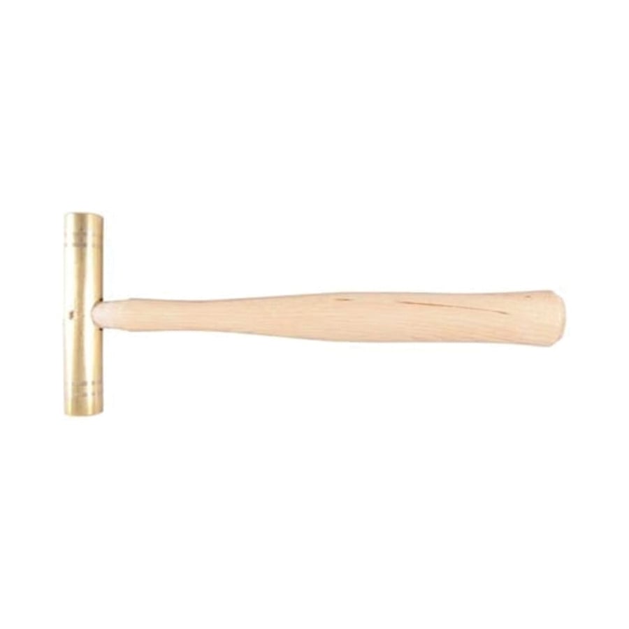 Grace USA 8 oz Head Wide Hammer, Brass - Grace Usa