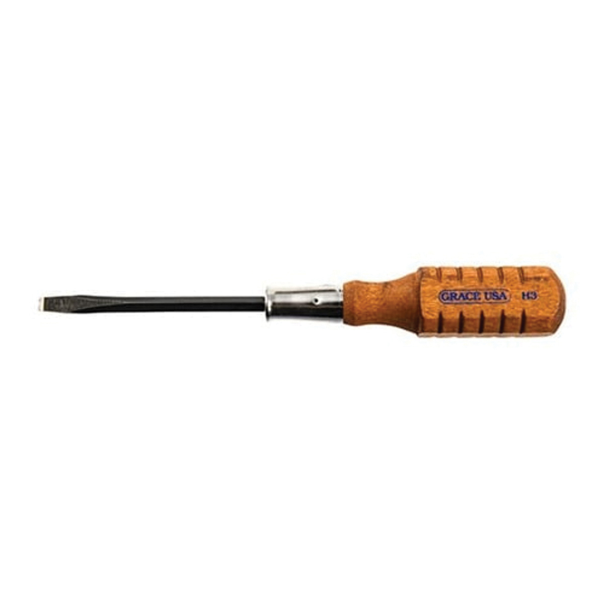 Grace USA H x 7.50" Parallel Tip/Hollow Ground Letter Screwdriver
