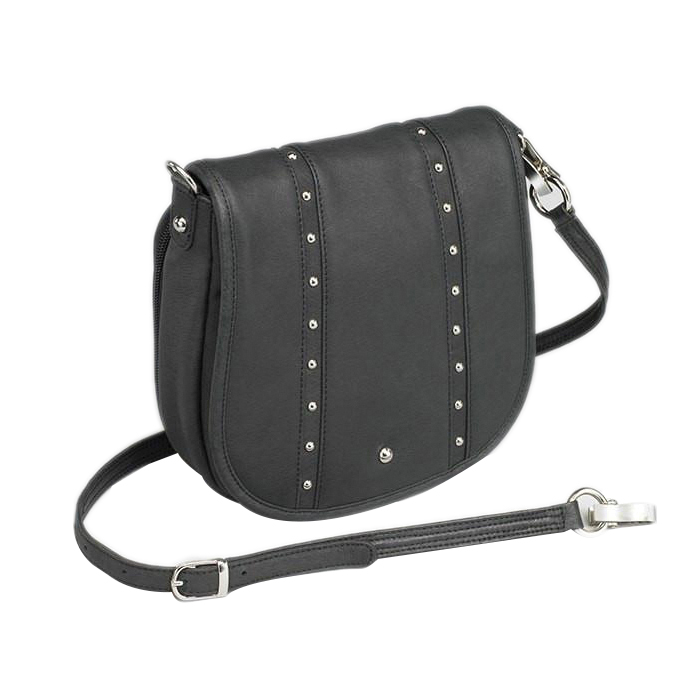 GTM Holster Ambidextrous Leather Black - Versatile, High-Quality Leather Holster for Secure and Comfortable Everyday Carry - GTM-18/BK