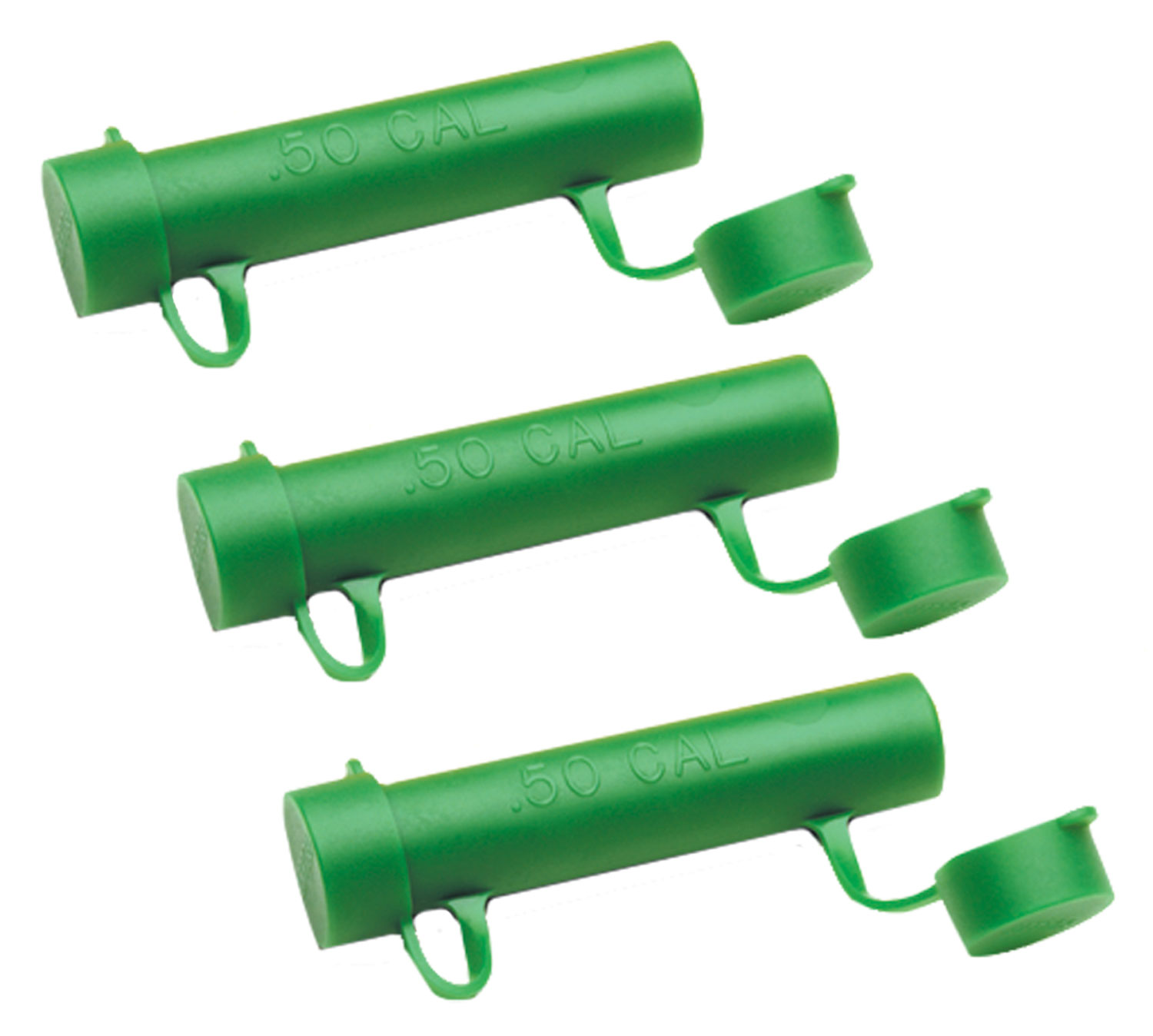 CVA .50 Plastic Magnum Speed Loader, Smooth Green, 3/pack - AC1617A - Cva
