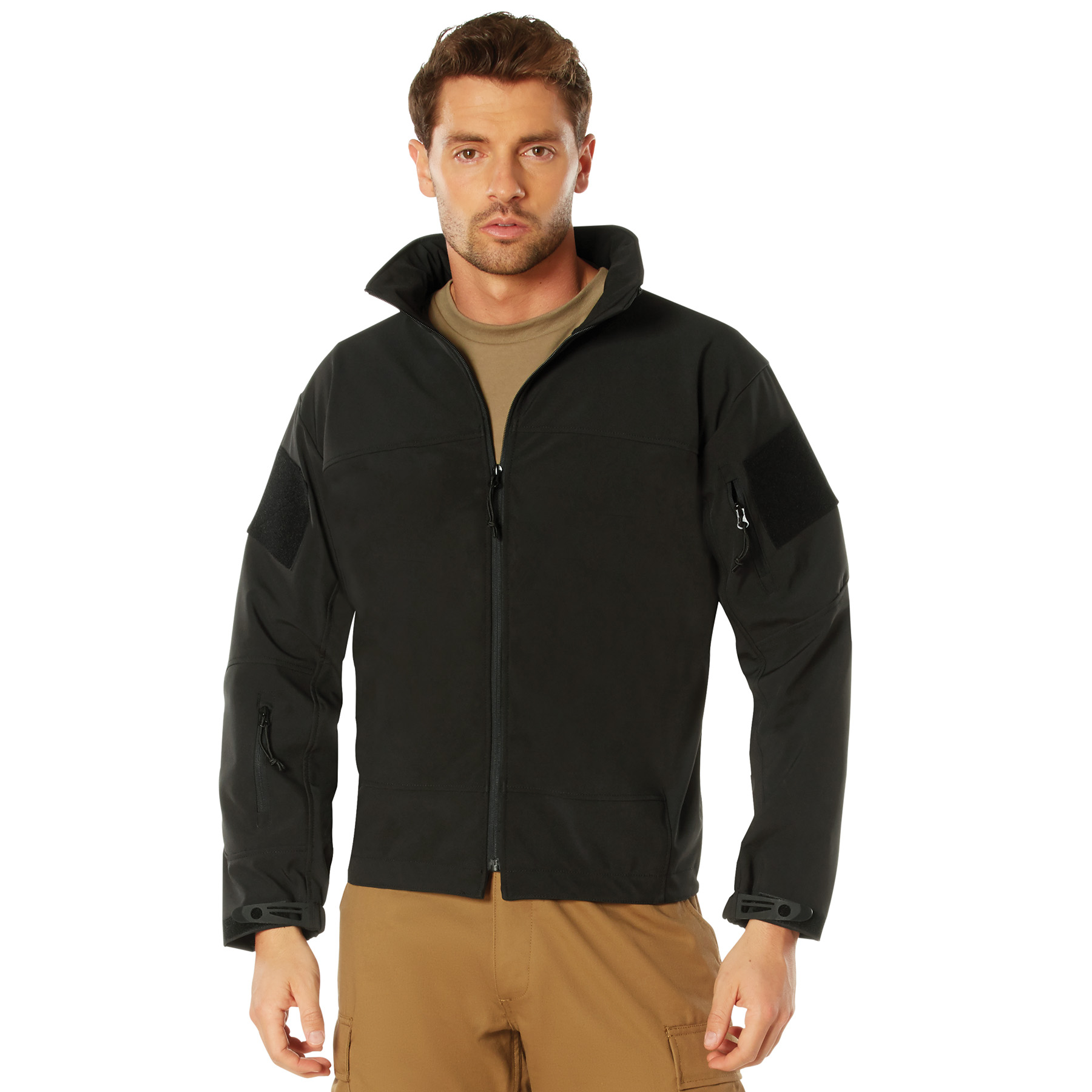 Rothco Rothco Stealth Ops Soft Shell Tactical Jacket - Black, Medium