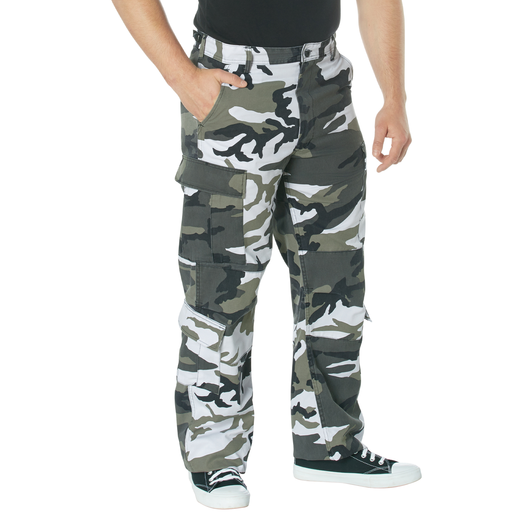 Rothco Rothco Vintage Paratrooper Cargo Fatigue Pants - City Camo, Large