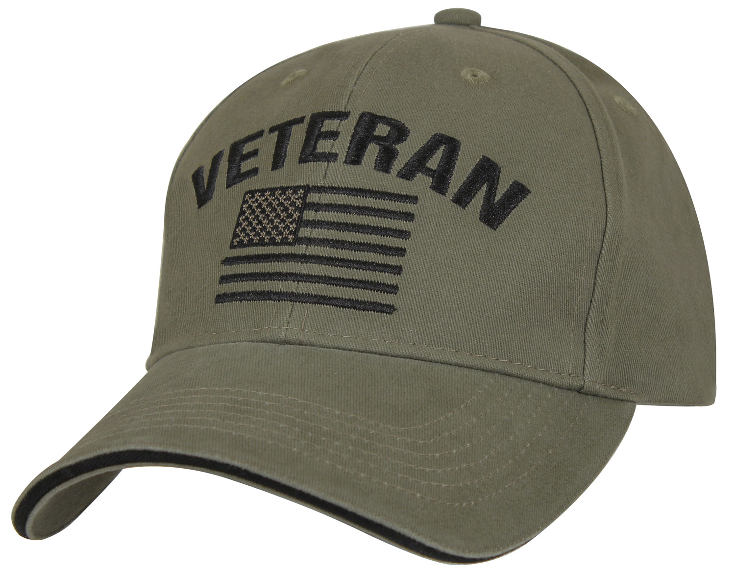 Rothco Rothco Vintage Veteran Low Pro Cap - Olive Drab