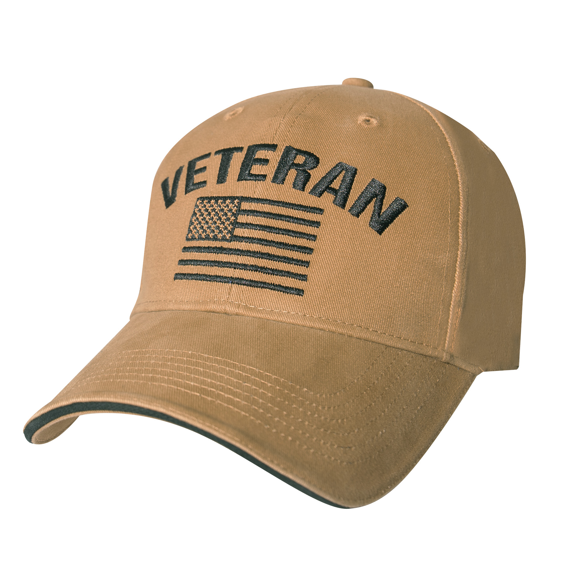 Rothco Rothco Vintage Veteran Low Pro Cap - Coyote Brown