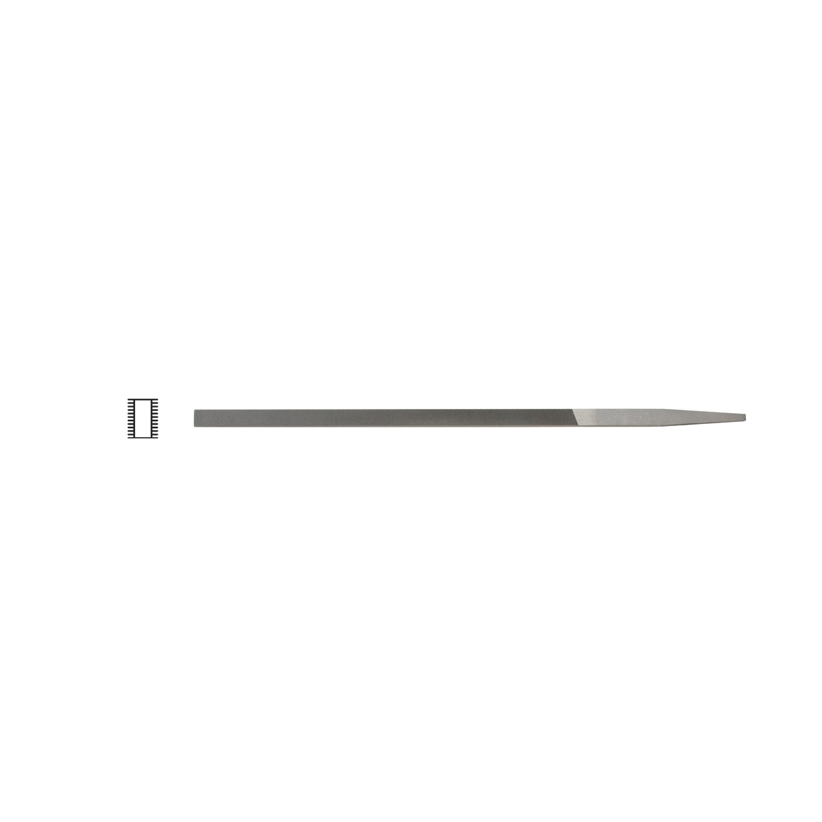 Grobet USA #00 Cut Swiss Pattern Precision Pillar Extra-Narrow File - Grobet File Co. Of America Inc