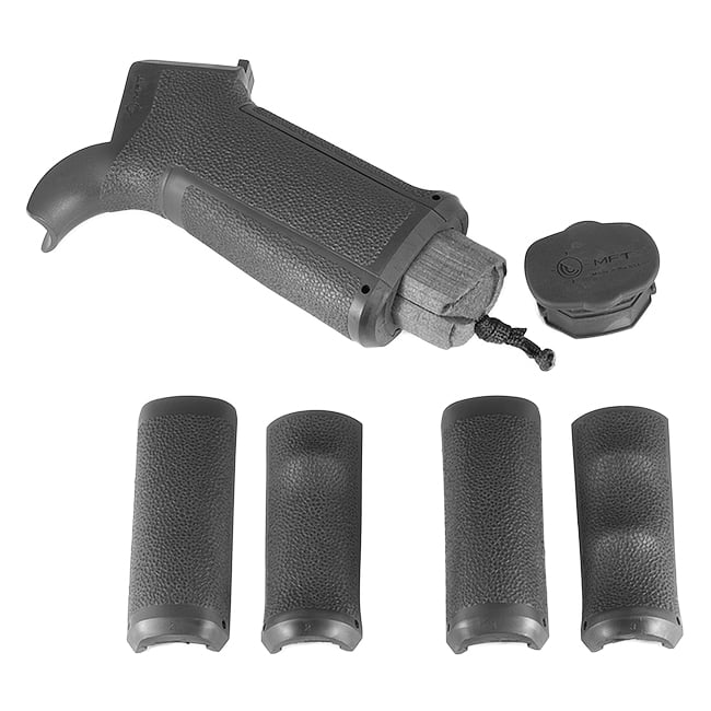 MFT Engage Tactical AR15/M16 Pistol Grip W/ Interchangeable Straps, Black - EPGI16 - Mission First Tactical