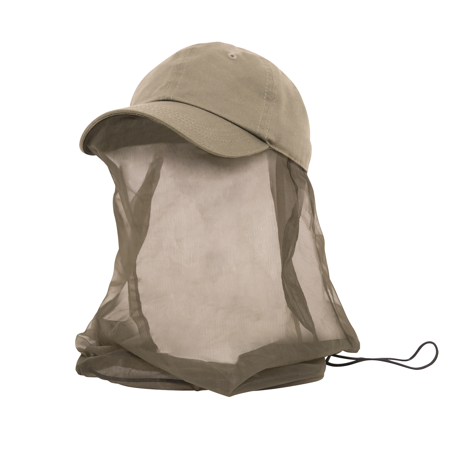 Rothco Rothco Operator Cap With Mosquito Net - Khaki