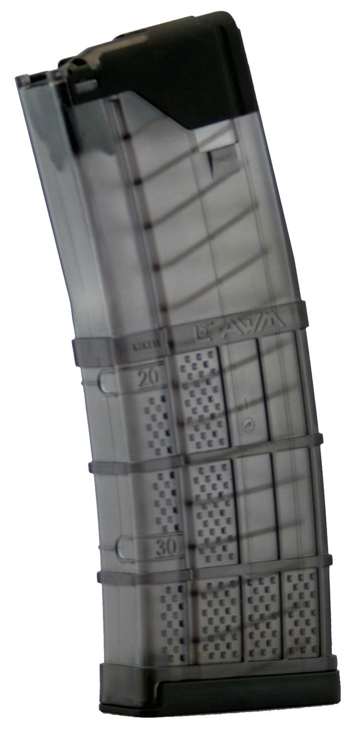 Lancer Systems L5AWM 30 Round .223 Rem/5.56 AR-15 Detachable Ultimate Hybrid Magazine, Smoke - 999-000-2320-01 - Lancer Systems