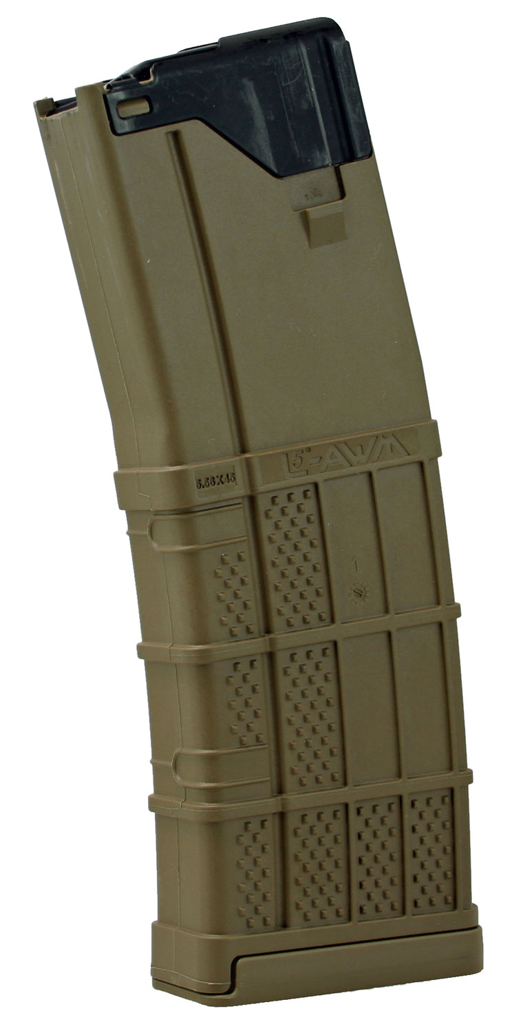 Lancer Systems L5AWM 30 Round .223 Rem/5.56 AR-15 Detachable Ultimate Hybrid Magazine, Flat Dark Earth - 999-000-2320-07