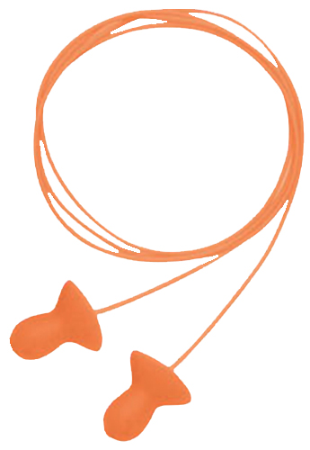 Howard Leight Quiet 26 dB Corded Multiple-Use Ear Plug, Orange, 2 Pair/pack - R-01522 - Howard Leight