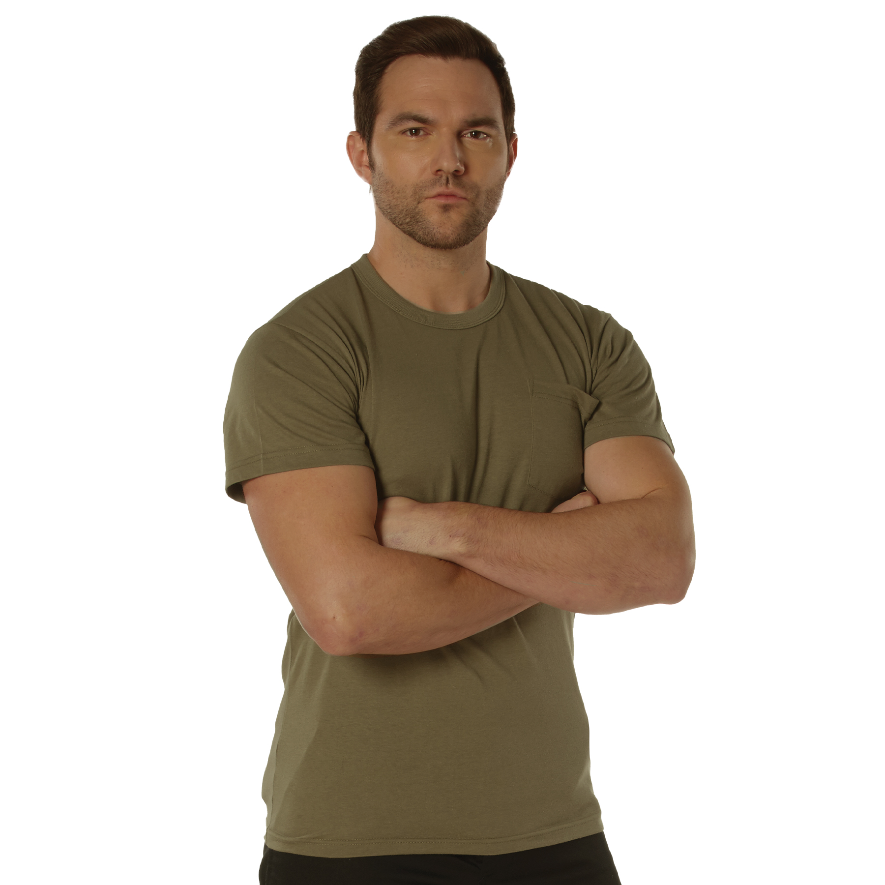 Rothco Rothco Pocket T-Shirt - Ar 670-1 Coyote Brown, Small