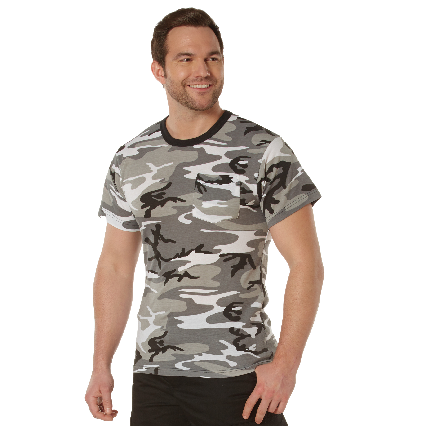 Rothco Rothco Pocket T-Shirt - City Camo, Medium