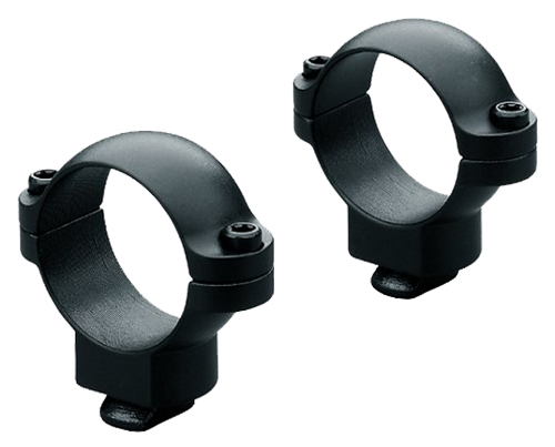 Leupold DD 30mm Medium Scope Ring Mounts, Matte Black - 49957 - Leupold