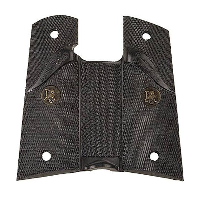 Pachmayr Double Diamond Checkered Signature Grip for 1911 Commander, Black - GM_G
