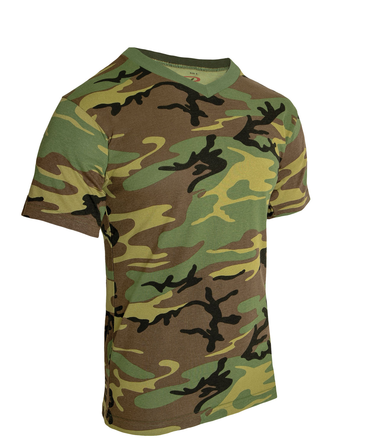 Rothco Rothco Camo V-Neck T-Shirt - Small