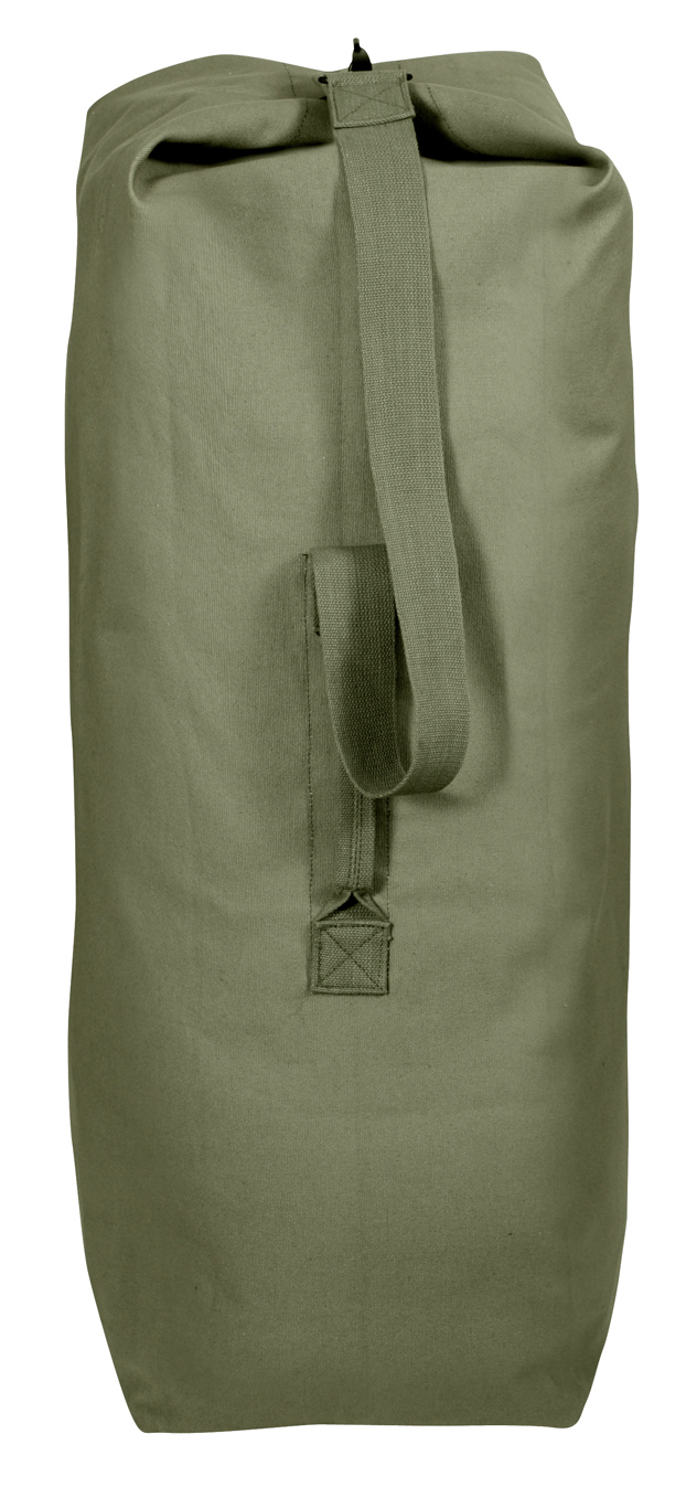Rothco Rothco Heavyweight Top Load Canvas Duffle Bag - Foliage Green, 25 X 42