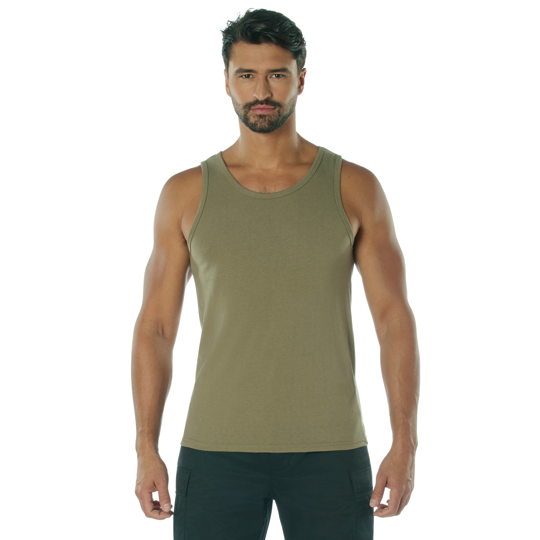 Rothco Rothco Tank Top - Ar 670-1 Coyote Brown, Medium