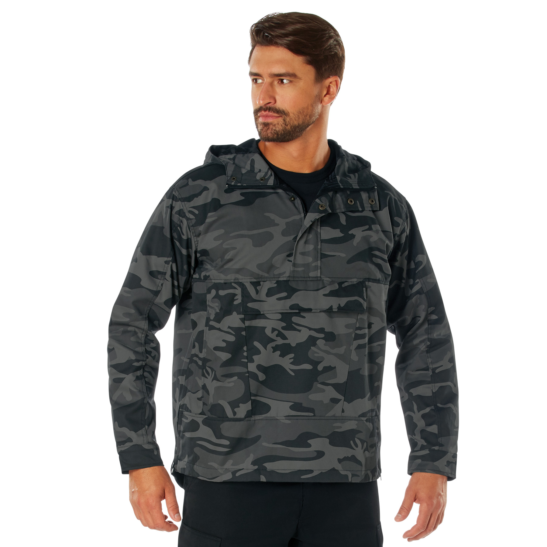 Rothco Rothco Anorak Parka - Black Camo, 2X-Large