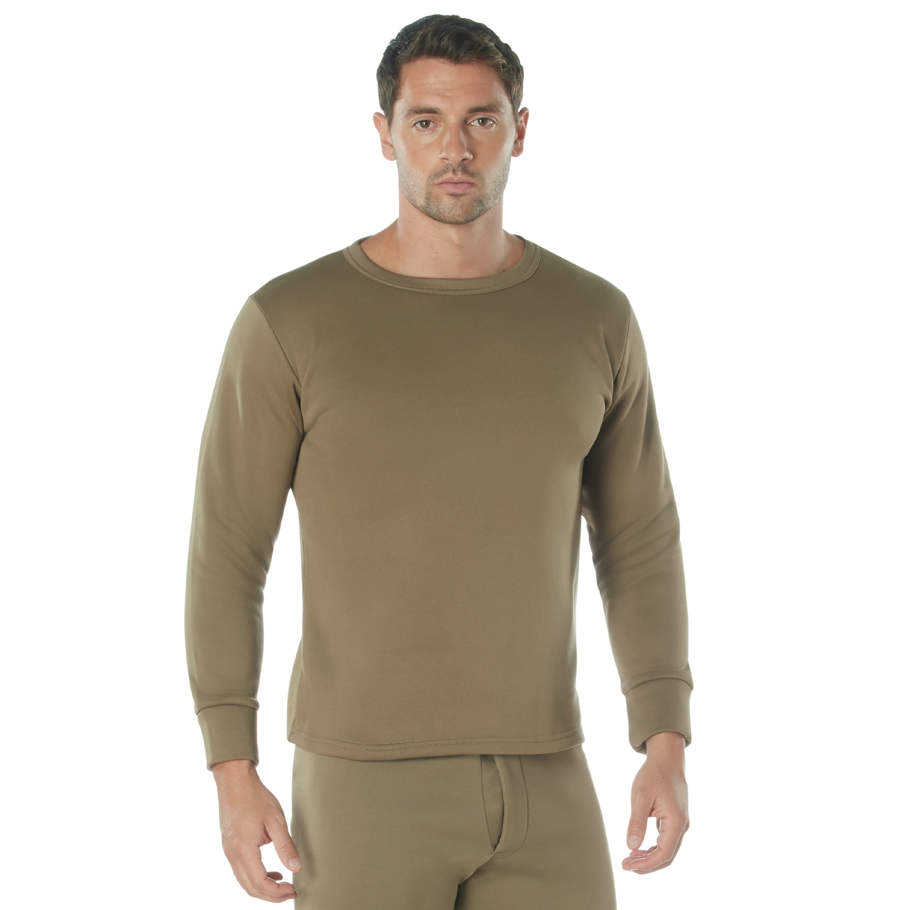 Rothco Rothco Ecwcs Poly Crew Neck Top - Ar 670-1 Coyote Brown, 3X-Large