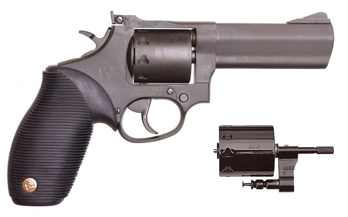 Taurus Tracker 992 Medium .22lr/.22 WMR Revolver, Matte Blk - 2-992041 - Taurus