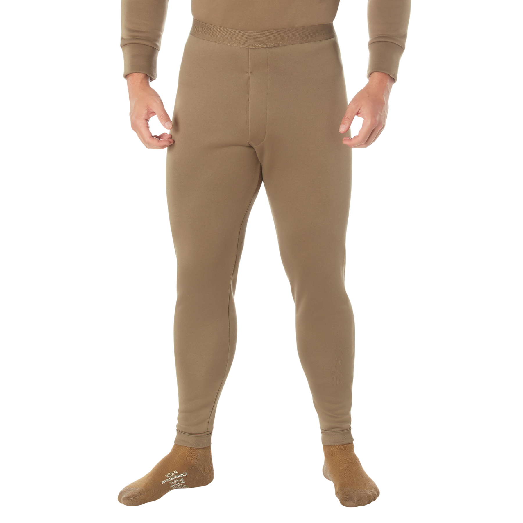 Rothco Rothco Ecwcs Poly Bottoms - Ar 670-1 Coyote Brown, Medium
