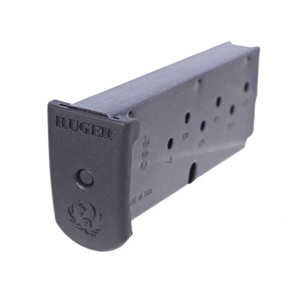 Ruger Magazine: 380 Auto/ACP: LC380 7rd Capacity w/Finger Extension - 90416 - Ruger