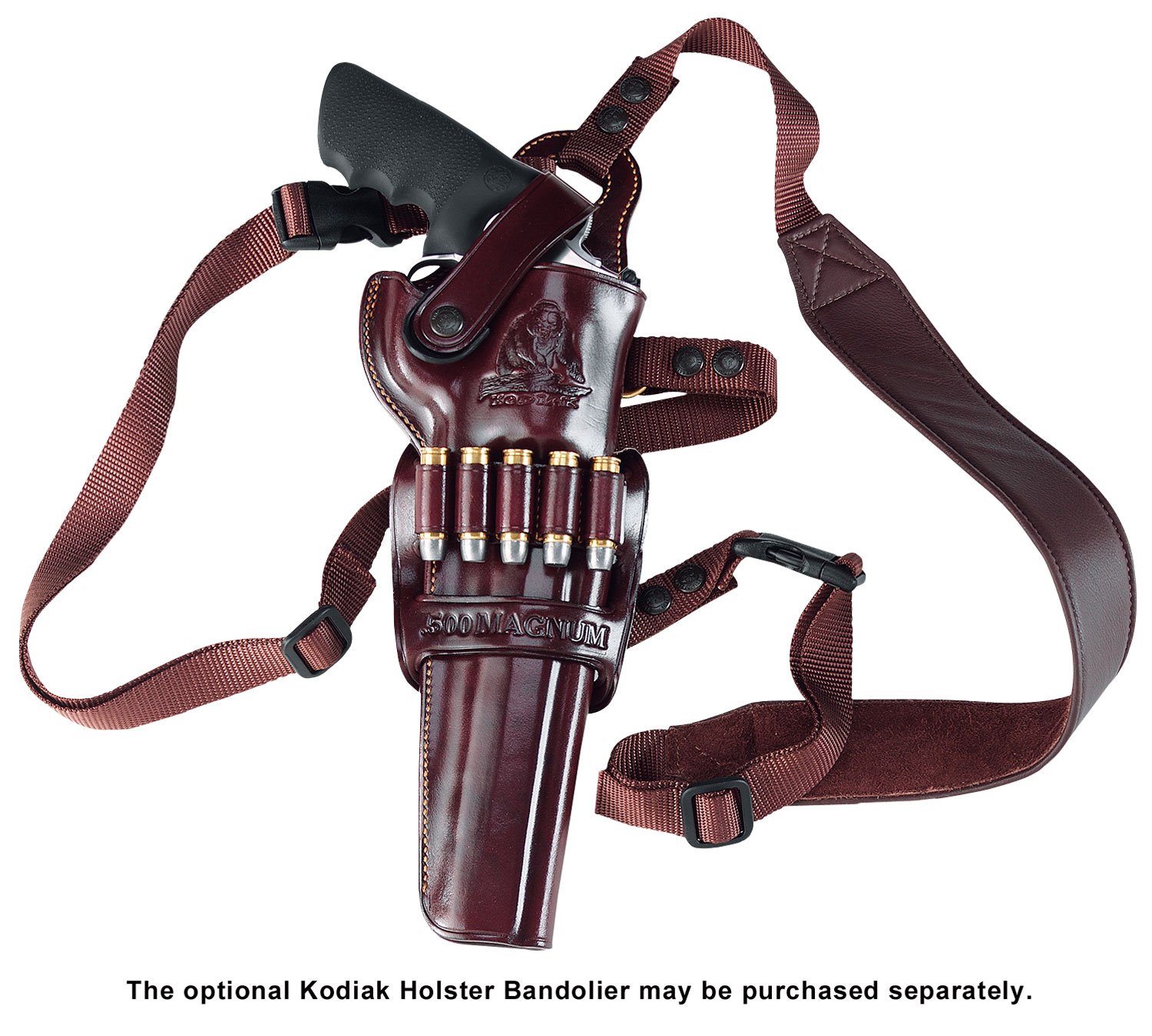 Galco Kodiak 148H Right Hand Concealment Holster, Smooth Havana - KK148H - Galco