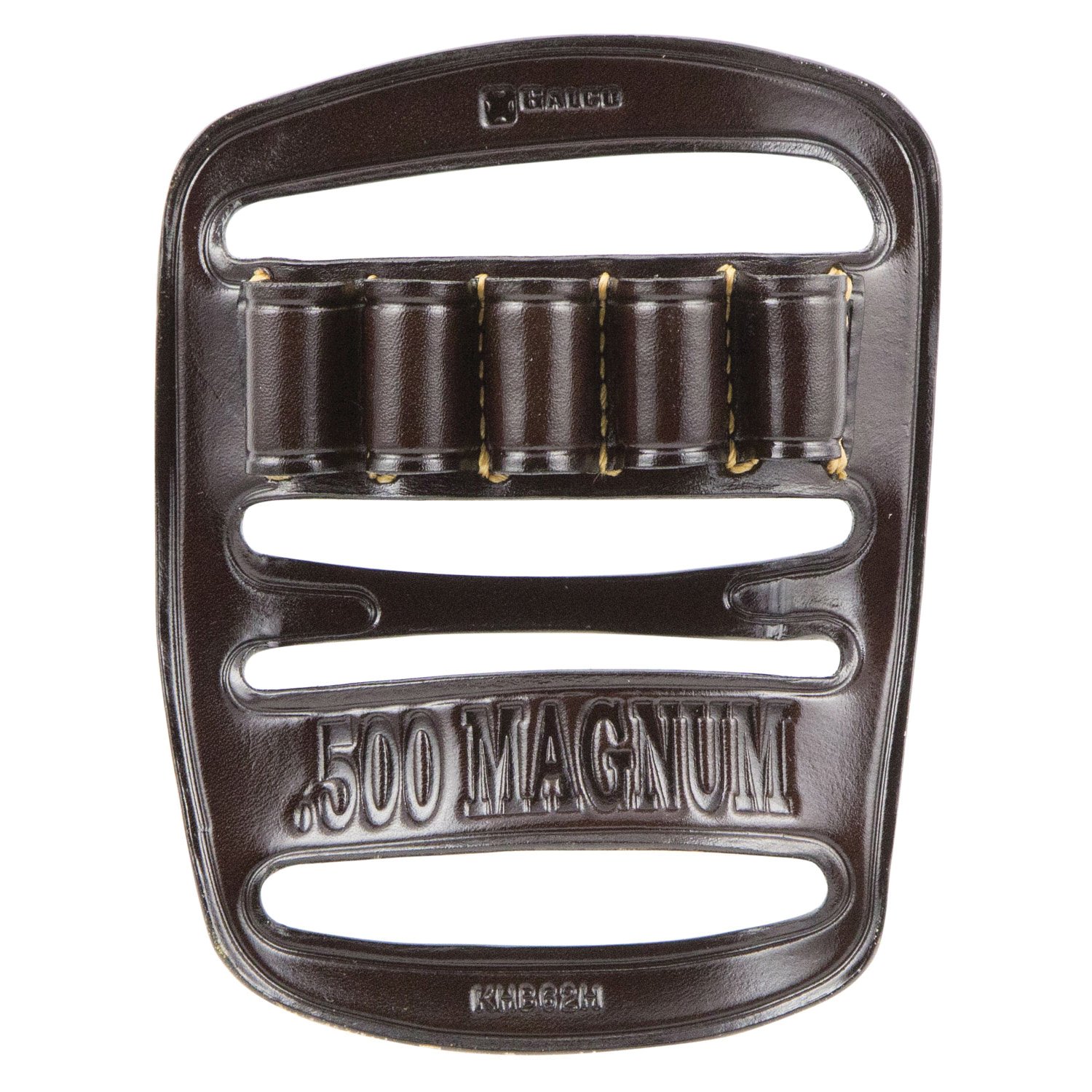 Convenient Ammo Storage with Galco Leather Ammo Bandolier - Havana Brown - KHB62H - Galco