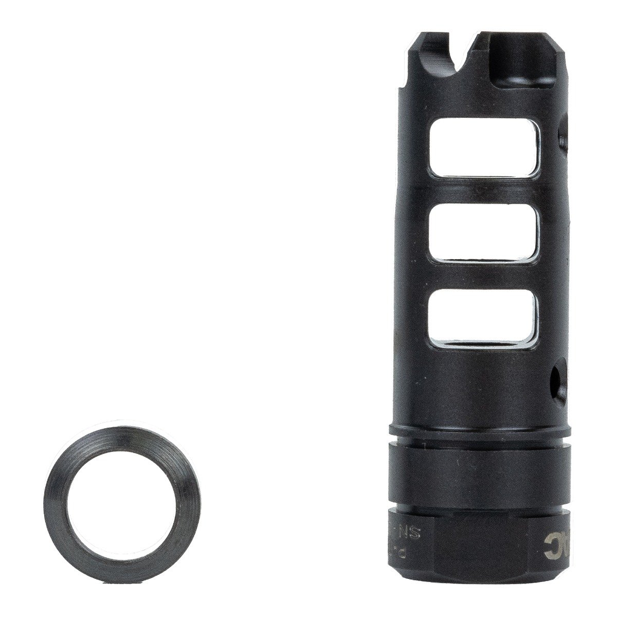 LANTAC Dragon AR-15 Muzzle Brake 5.56 1/2-28 - DGN556B - Lantac
