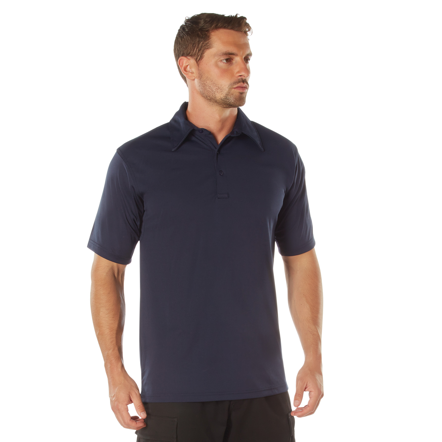 Rothco Rothco Tactical Performance Polo Shirt - Midnight Navy Blue, Medium
