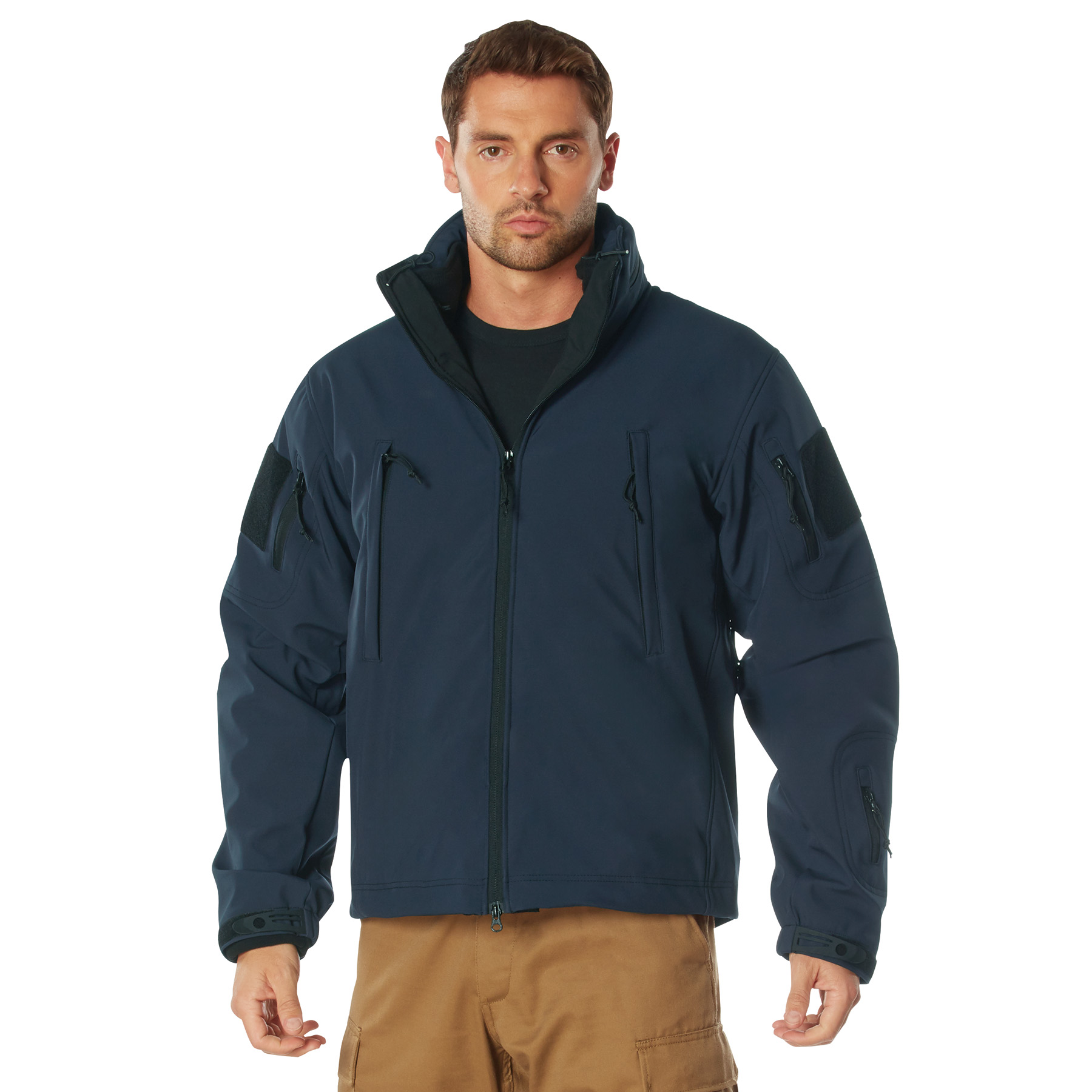 Rothco Rothco 3-In-1 Spec Ops Soft Shell Jacket - Midnight Navy Blue, Large