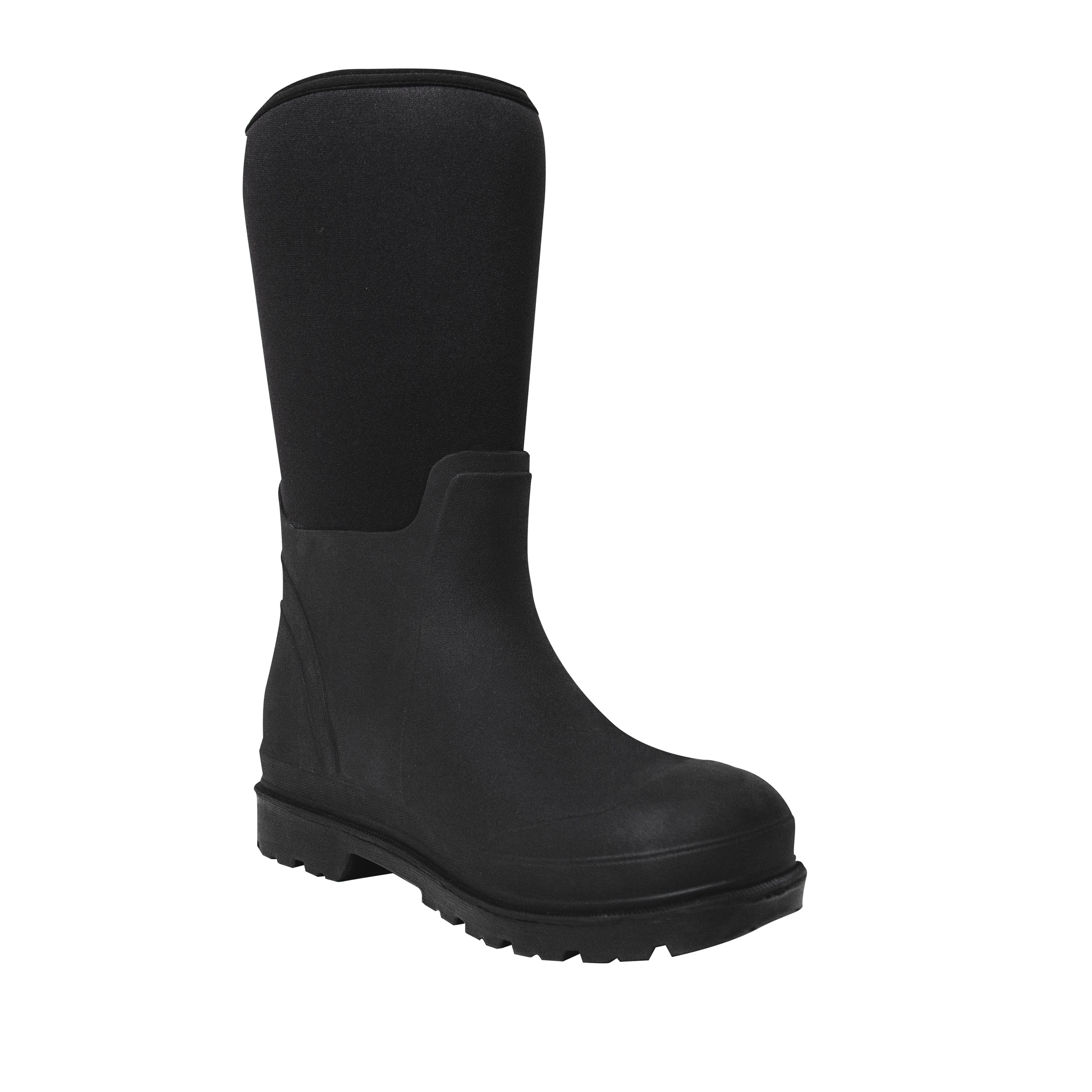 Rothco Rothco Waterproof Rubber Boots - Black - 14.5 Inch, Shoe Size 13
